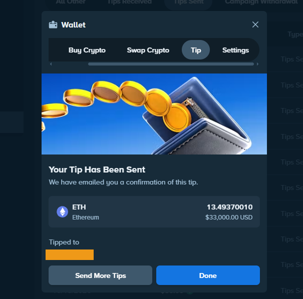 WoodsBets's tweet photo. Just sent one of my players a $33,000 bonus based on his last 14 days of gameplay.

Obviously that's not a typical bonus, this guy wagers a lot, but I'm posting it because there's probably a bunch of you who gamble regularly and have no idea how much better your rewards could be.

If you'd like to see exactly how much more you could be getting, DM me "VIP", I got you 🧡