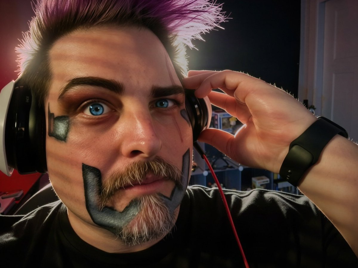 TheOnlyRyann's tweet photo. Had a fun time cosplaying as King from Cyberpunk @edgerunners thanks to @willowitcher from @WatchGirlsPlay doing my makeup!

Make sure to watch season 2 of Edgerunners, it’s a freaking BANGER https://t.co/ElVCHOeTL0