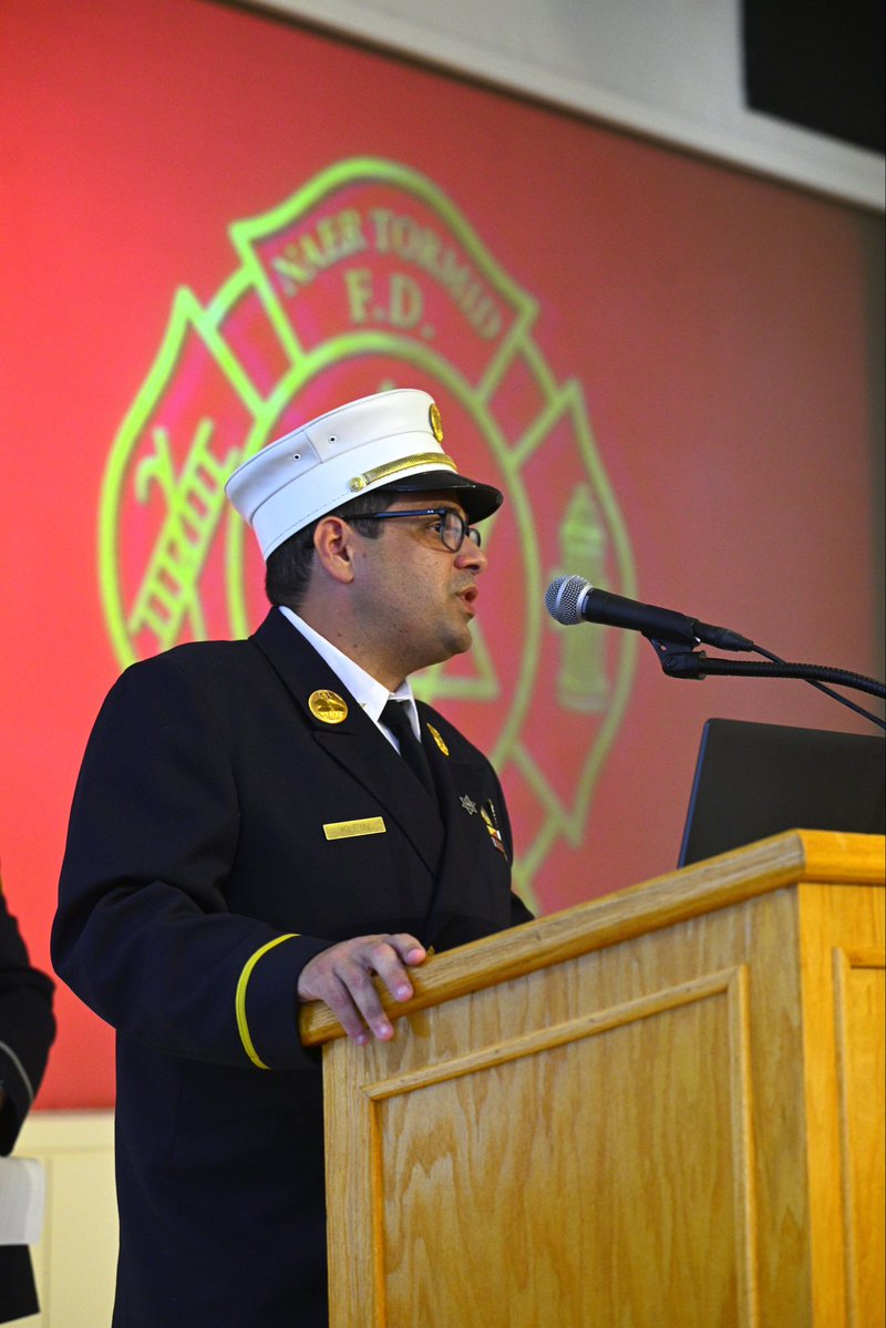 FDNY's tweet photo. The FDNY proudly celebrated the 100th anniversary of the FDNY Ner Tamid Society on Tuesday at FDNY Headquarters in Brooklyn.

The event brought together members and supporters to honor a century of service and dedication to the Department and the communities we serve.

Congratulations to the Ner Tamid Society on this historic milestone and 100 years of preserving a proud legacy within the FDNY!