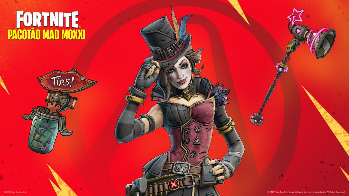 FNBloguer's tweet photo. 🛍️🔀 DE VOLTA À LOJA DO FORTNITE — Bandido Psicopata, Mad Moxxi e Lilith (de Boderlands)

Na Loja até 25 de outubro

💙✨ Considere usar meu código ‘FNBLOGUER’ se for adquirir! #ad https://t.co/pYpw5Vlv60