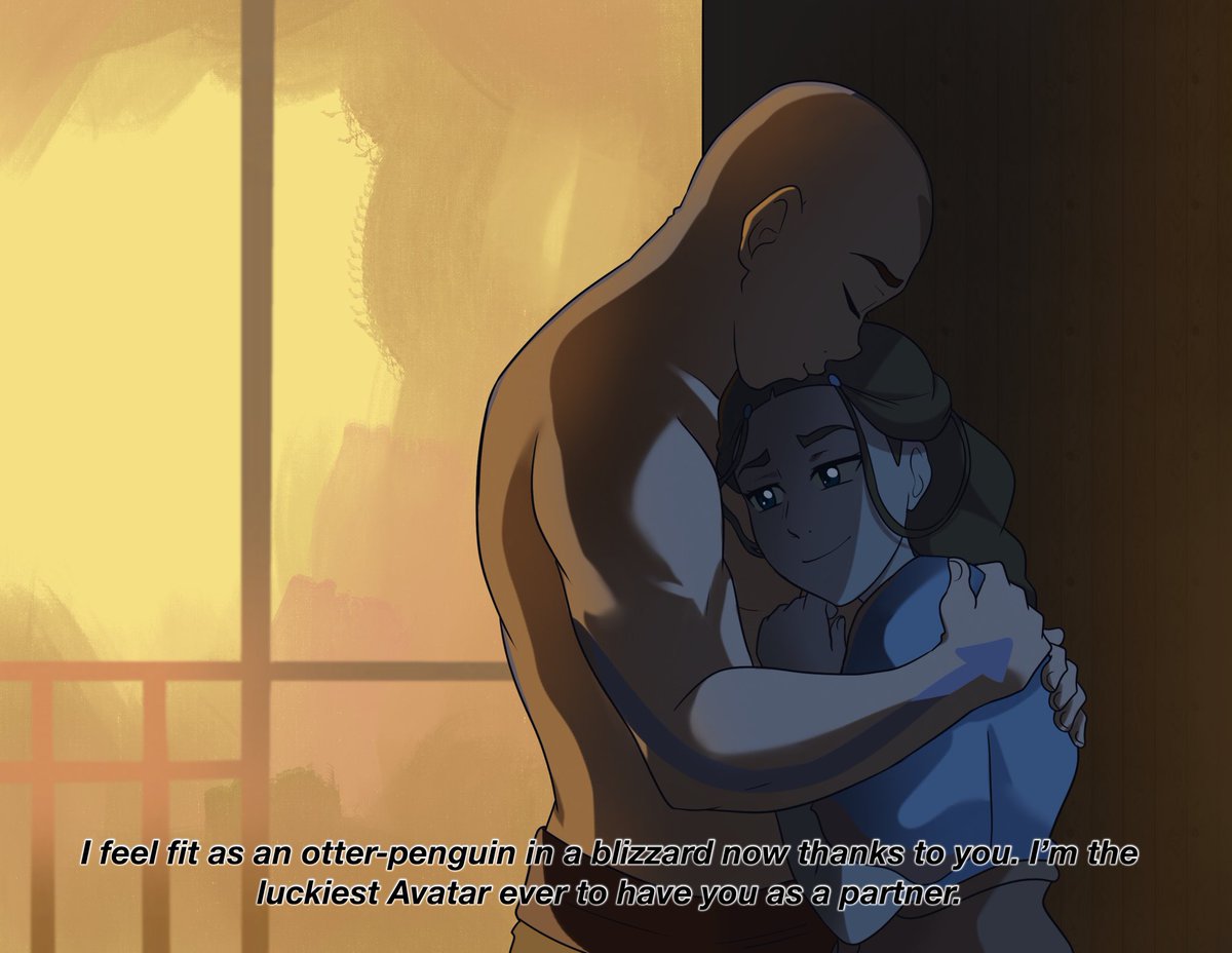 caroliner_draws's tweet photo. extended balcony scene ��🥺🥺 #Kataang https://t.co/YPoNvY5f56