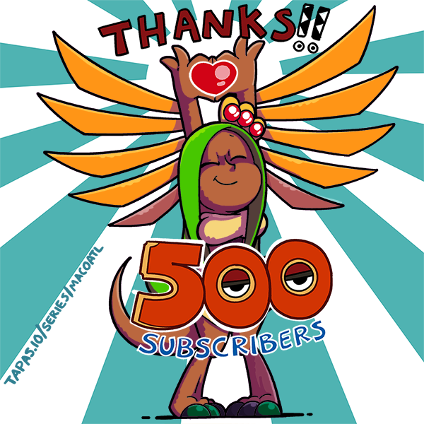 Checomal's tweet photo. Varias imágenes que hice para celebrar los logros que tuve en Tapas a lo largo de los años, nunca llegué a los 1000 suscriptores, ni llegaré a los 1000 capítulos (ni aun combinando las dos series de Macoatl), estuve cerca, me faltaron 58 suscriptores y 35 episodios... https://t.co/xOjJlM2998