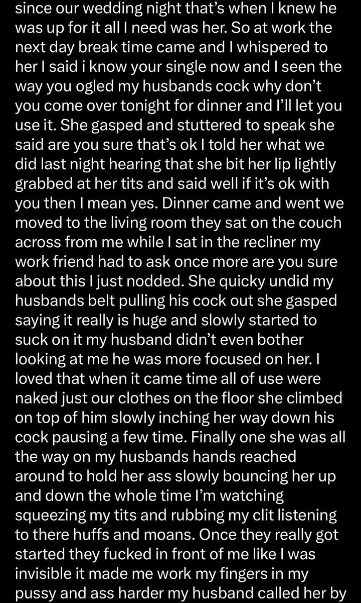 DocRicky69's tweet photo. A night to remember #wife #cuckquean #cucking #married #marriedcouple #marriage #hugecock #confession #opendms #dmme #horny #realcouple #naughtycouple #nasty #wtf #taboo #gooner #goonette #lesbian #filthy #friendship #perverted #nsfw #lewd #hardcore #hardkink #HusbandWife #mature https://t.co/NsqRjlWu6q