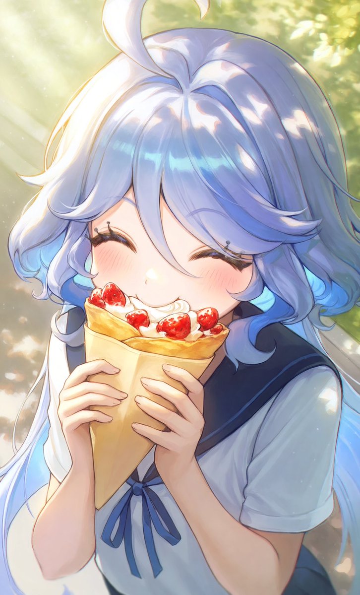 azariri_li's tweet photo. フリーナがクレープに挑戦 https://t.co/iHaPDZ6vWL