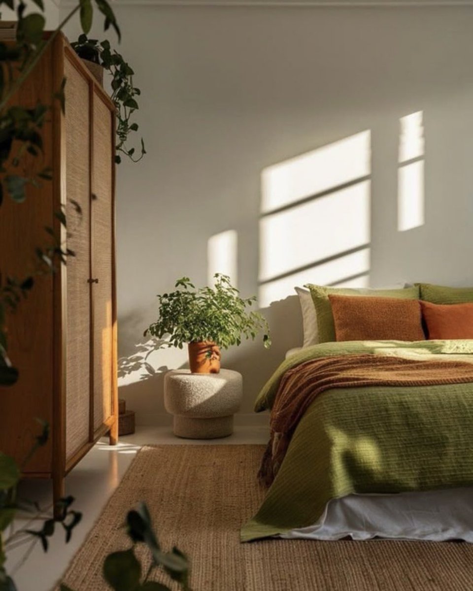 softspacess's tweet photo. Earth tone / bedroom￼ https://t.co/j0rpuYIZF8
