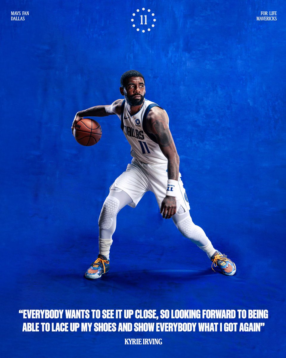 dallasmavs's tweet photo. THE BLUEPRINT: No. 11 - Kyrie Irving.

#MFFL https://t.co/nPpBvOD7oL
