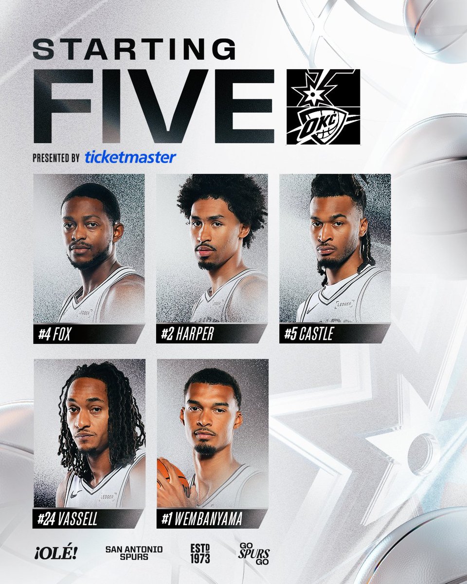 spurs's tweet photo. HERE WE GO 🗣️

#PorVida | @Ticketmaster https://t.co/yXm1FdHW1U