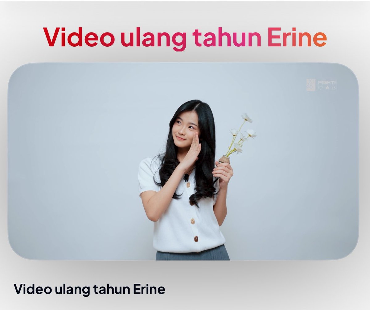 twtnyanadyeah's tweet photo. makasi ya ucapan dan doanya @CErine_JKT48 https://t.co/J6JNY7BDuy