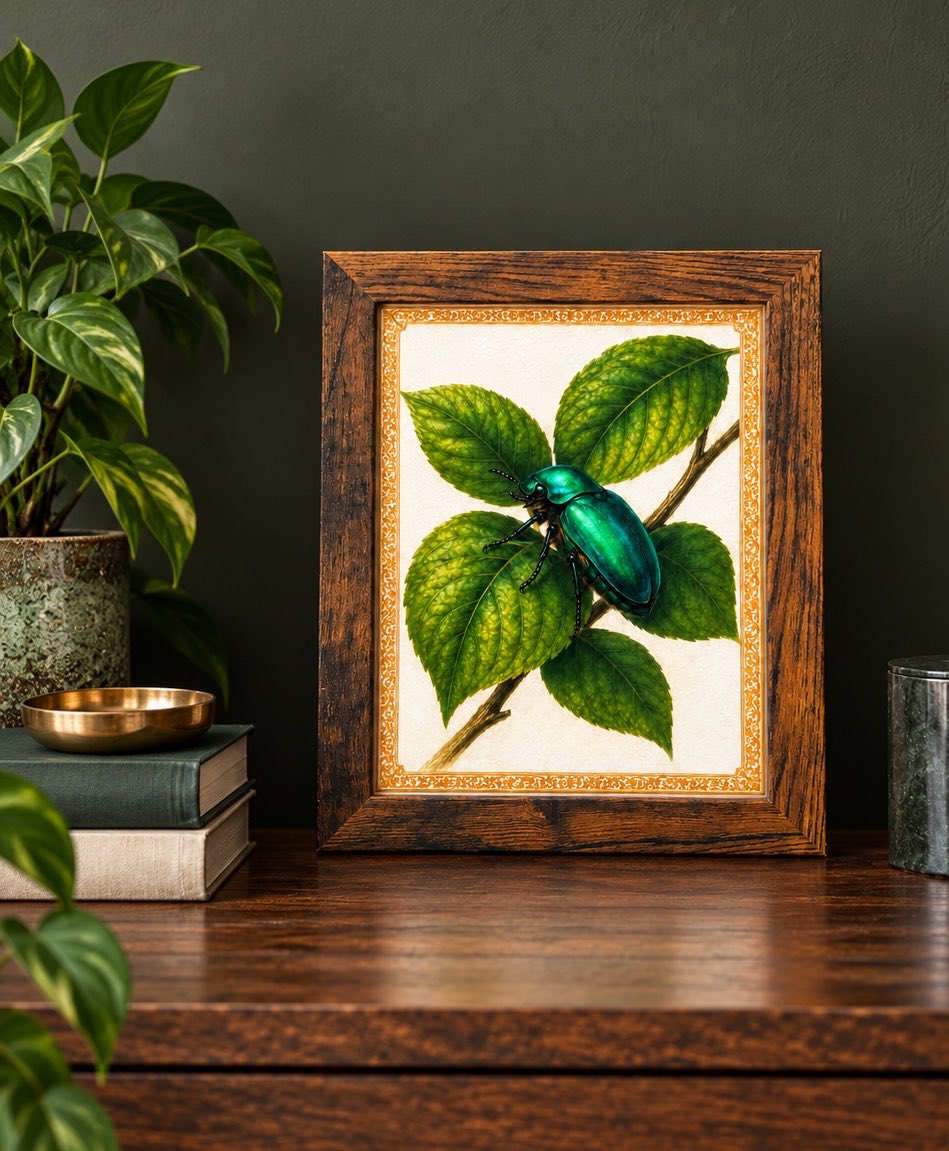 PhenomenalOnesS's tweet photo. 🪲30% OFF 🪲✨🪲Free shipping ✨Premium Printed Greeting Cards &amp; Small Wall Art 💖✨🌟🪲 Vintage Metallic Green Beetle Print, 8x10 Unframed Dark Academ by ThePhenomenalPrints 
 https://t.co/ZMyQgEVQsq via @Etsy https://t.co/D9m1FVqoUz