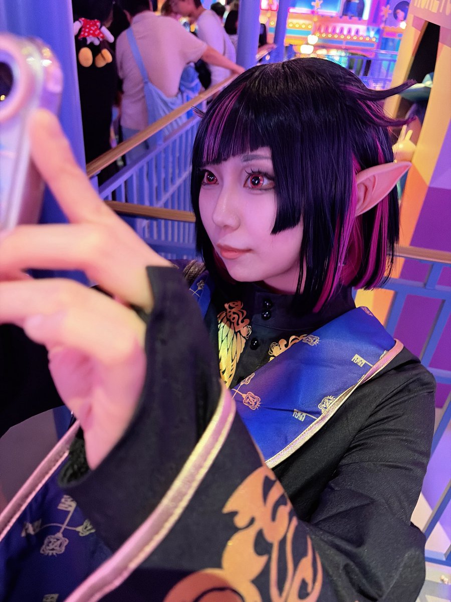UMEneridota's tweet photo. そくほー！

陸🏰にインパしてます〜！
#Dハロ2026 #Dハロ仮装ツイステ #Dハロ仮装 https://t.co/Q0ZlgKl9Mf