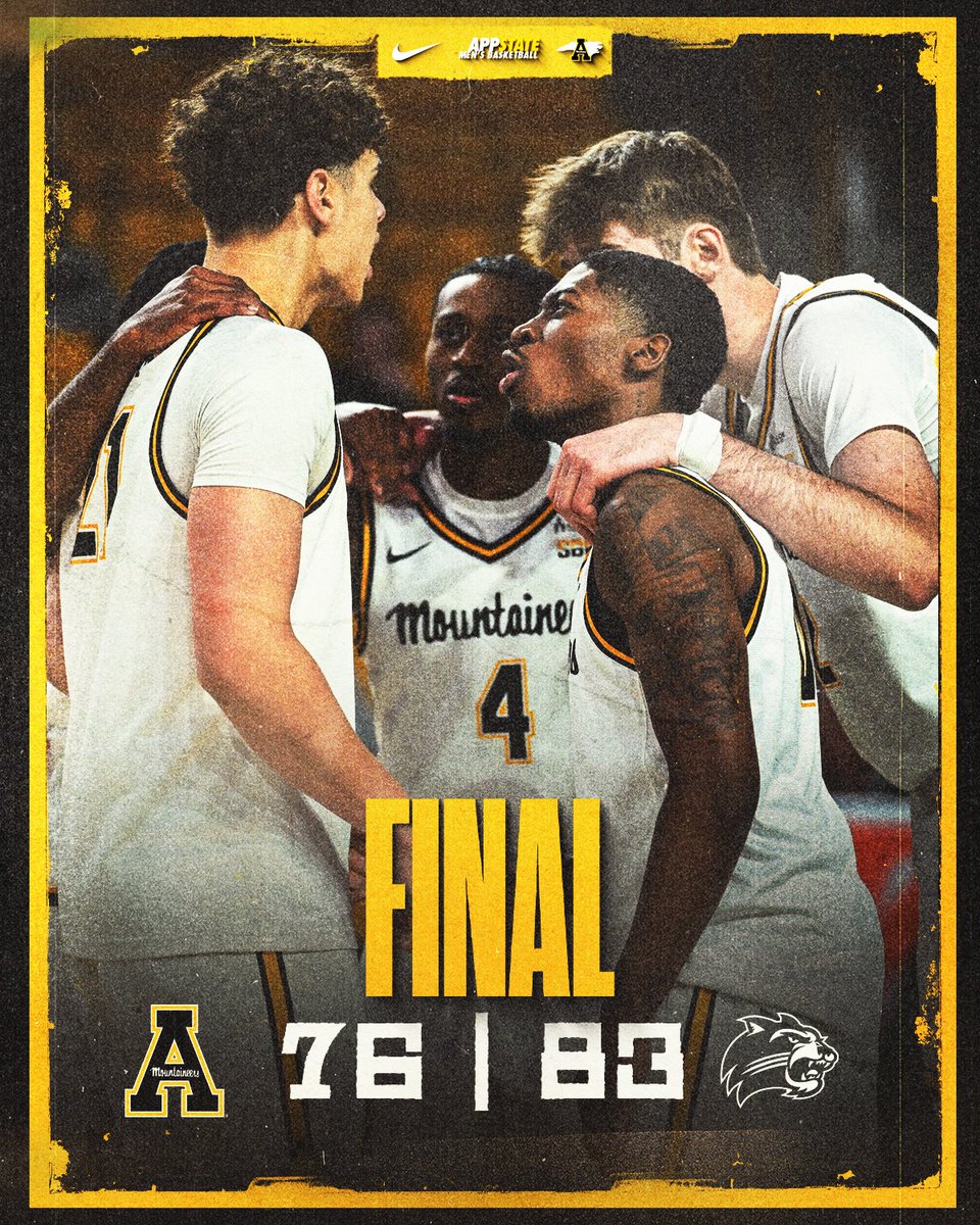 AppStateMBB's tweet photo. App State goes 1-1 in its two exhibitions. Tonight's highlights from Boone:

— Banks (28 pt, 8-11 3s, 8 reb, 5 asst)
— Hold WCU to 41.3 percent FG
— Double-digit pts for Kopetzki (12), Colon (10)

#TakeTheStairs https://t.co/tdA28FOHWO