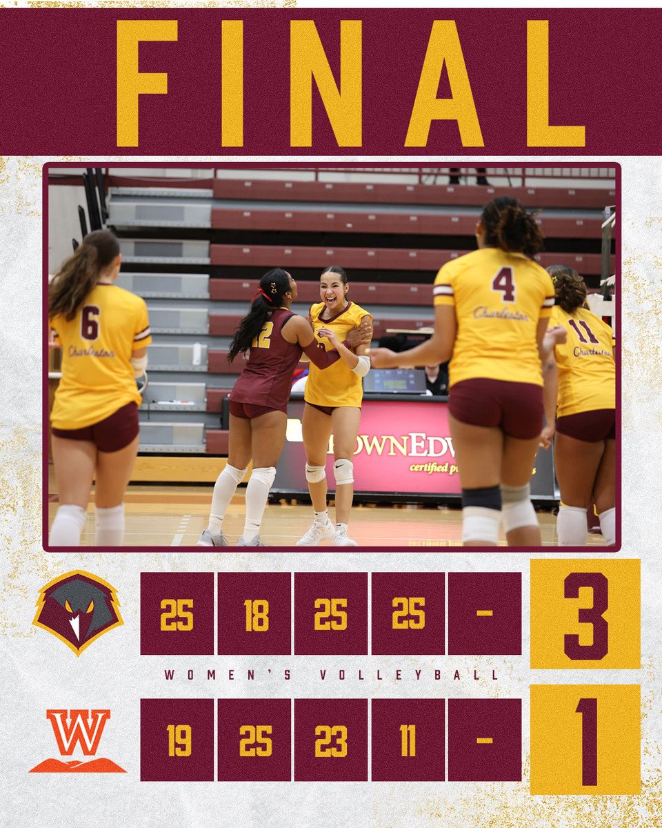 ucwv_athletics's tweet photo. 🏐Make that 4 consecutive wins for the Golden Eagles!

#WingsUp https://t.co/PNFKrwFJnP