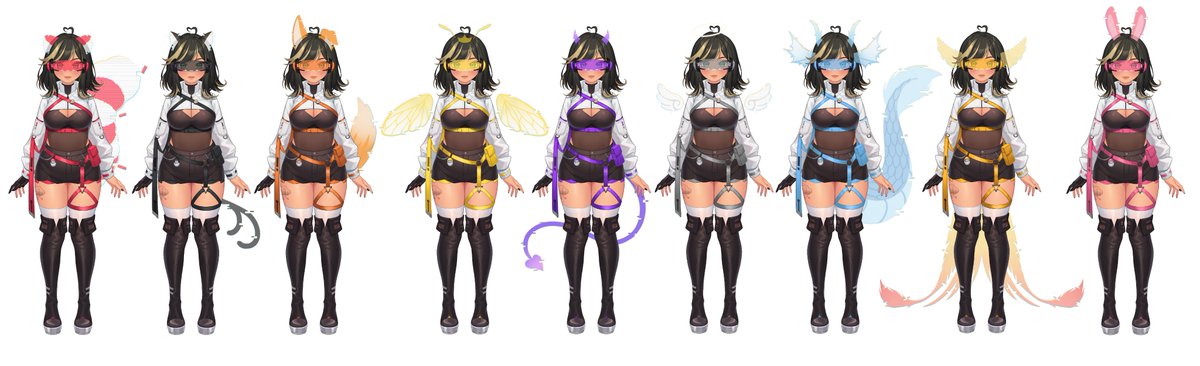 MayChanVT's tweet photo. @DreamTaker_Art My goodness your art is absolutely gorgeous!!! And this is an amazing opportunity to even give! Tysm for it!  Good luck to all! I have a new outfit that I'd love to see a character sheet in, here is how my other forms look like  I have hologram features of my favorite creatures! https://t.co/SoL8AytGts