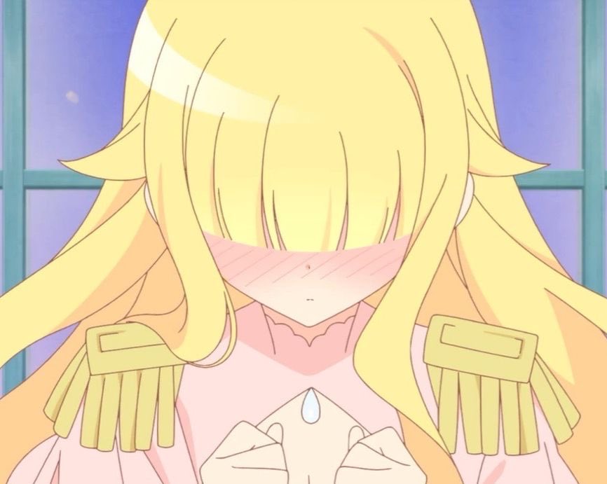 BeelzebubTP's tweet photo. {Beelzebub was completely flustered, the kiss overwhelming yet perfect}

{When they pulled away, Beelzebub hid her face against his chest, a blushing mess, unable to word how much she loved this} https://t.co/A70Vgag1k7