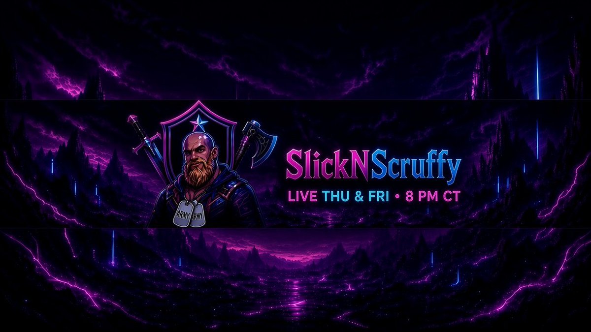 SlickNScruffy's tweet photo. TheBeardedDonut is now SlickNScruffy. 🍺 Same beard, shinier dome. WoW streams coming soon, Thu/Fri 8 PM CT on Twitch. Scruff up and pull. https://t.co/zOZUqAfDgx