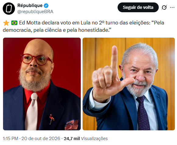 0C0RV0's tweet photo. Não foi o Ed Mota que chamou um garçom de Paraiba? https://t.co/e1mSN1SYQP