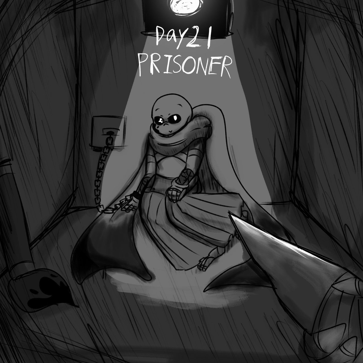 xiaoxiaokulipa2's tweet photo. Day21 Prisoner

Slay the Protector(?)

#inktobertale2026 #inktobertale #errorink https://t.co/Z9QiY2yzmd
