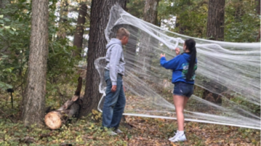 iJAGRocks's tweet photo. 🎃👻 Spooky fun meets student leadership!
@MCSDCardinals #iJAG students helped set up the Haunted Trail, Corn Maze & other events at @campcourageous putting teamwork & leadership into action!
💙 Proud of our students & thanks, Camp Courageous! #CommunityService #ServiceLearning https://t.co/yc0naSvjpN