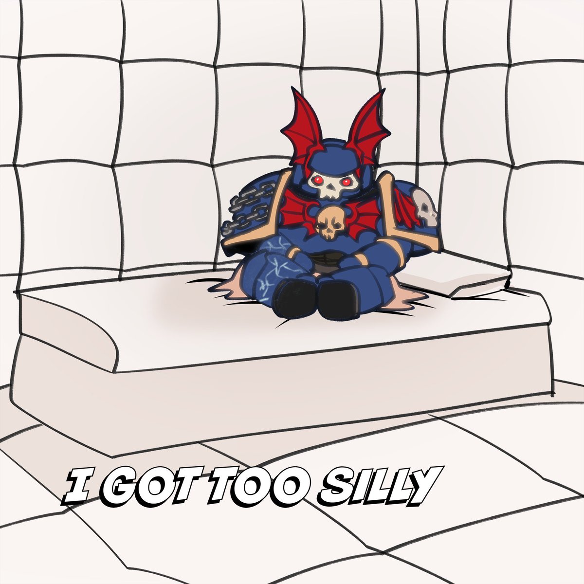 KumratArt's tweet photo. Night Lord timeout https://t.co/3bMmVlnsBg