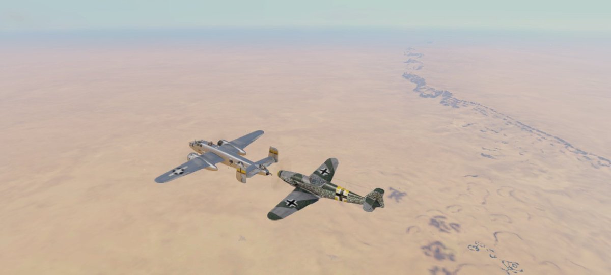 Triris0's tweet photo. Just hoped on War Thunder Mobile and decided to cook some bs. I really like defending bombers :3 (I actually got one kill by defending this one).

Sometimes I like this game. https://t.co/VPNfxZXHX7