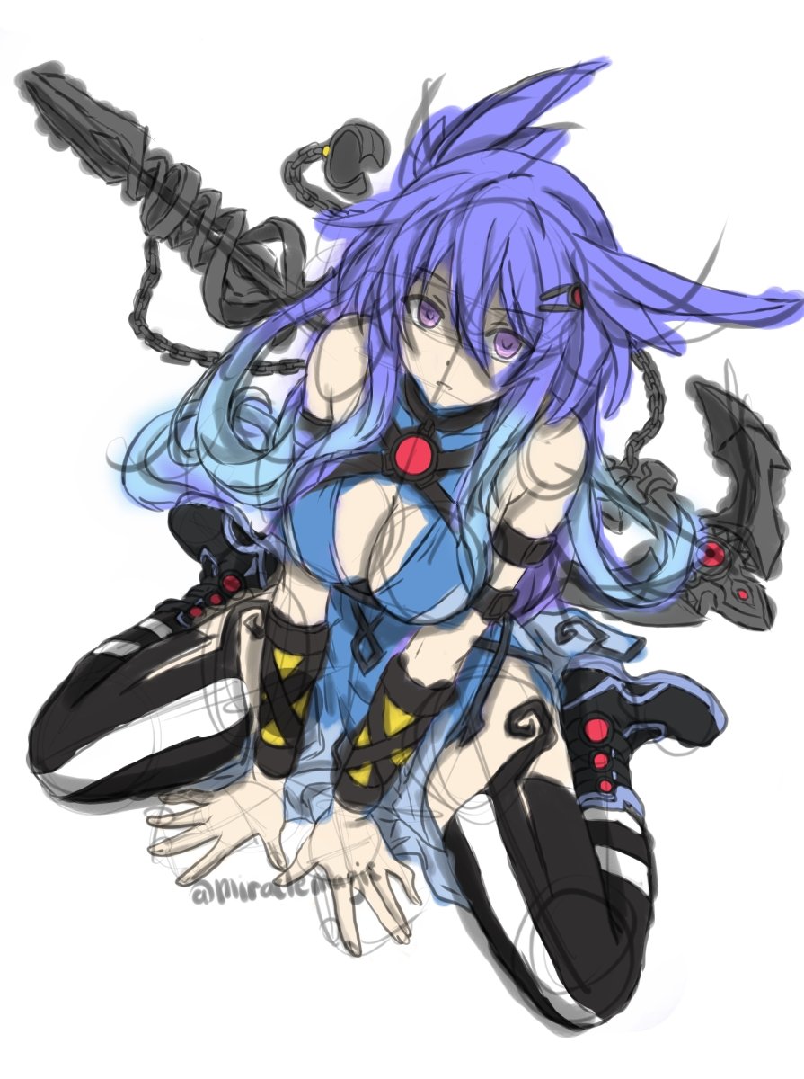 Miraclemagic01's tweet photo. A little WIP of Levia from Trillion: God of Destruction!

I didn't want to copy her entire original look, so I decided to give her my own little twist while keeping what makes her recognizable!

What do you think so far? Have you played Trillion: God of Destruction? I'd love to meet more fans of the game!

#Levia #TrillionGodOfDestruction #AnimeArt #WIP