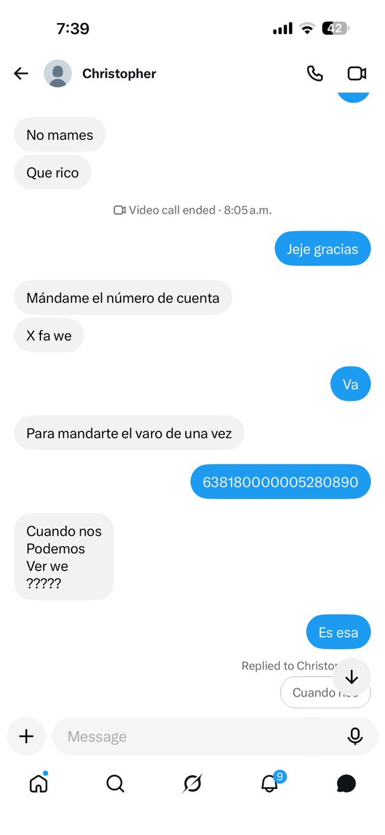 ElDeAzultiktok's tweet photo. Le hice videollamada y nunca me pagó

De ahora en adelante solo acepto pagos anticipados gracias a esta personita

Mini #funa jajja https://t.co/UzchXirAef