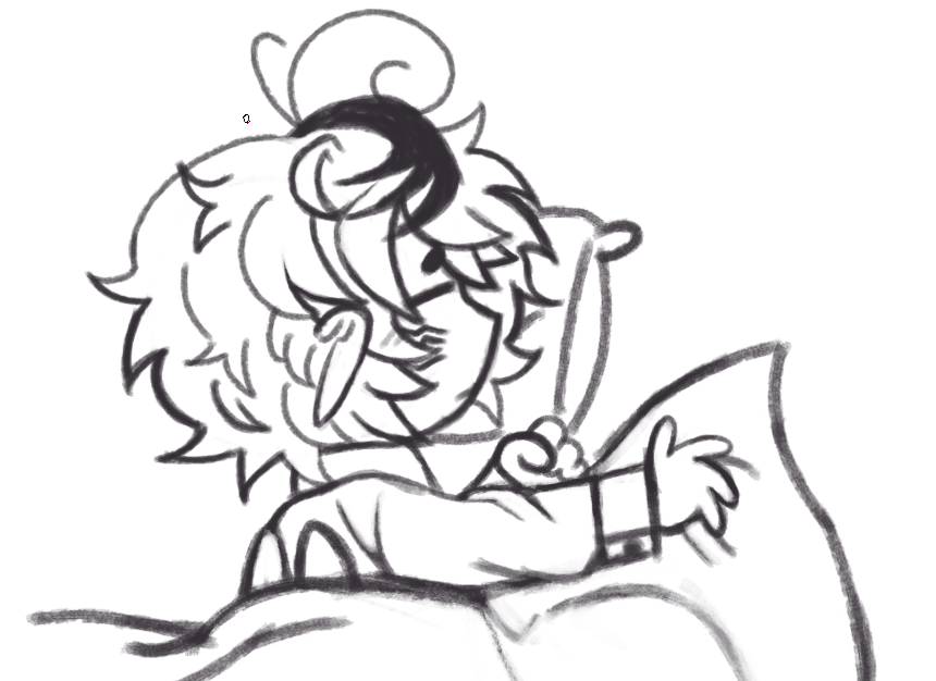 mikaya_48's tweet photo. sunshine boy is sleeping #unstablesmp #unstableuniverse #Parrotx2fanart https://t.co/vjlsF3lUbK