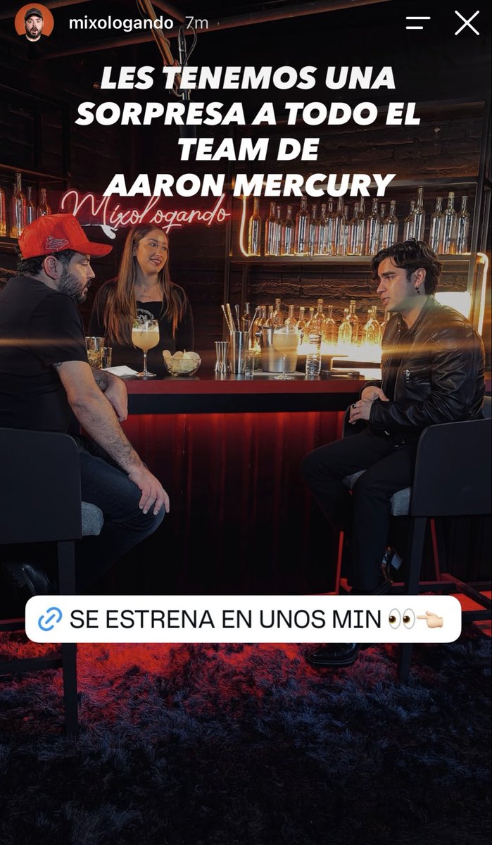 TEAMAARONLY's tweet photo. El episodio de Mixologando con @ArnMercurio se estrenará en unos minutos. Aquí les dejamos el link del canal de YouTube:
https://t.co/2aBhvE4fBT
#AaronMercury #Mercurials #Mixologando https://t.co/aYOYzihh9f