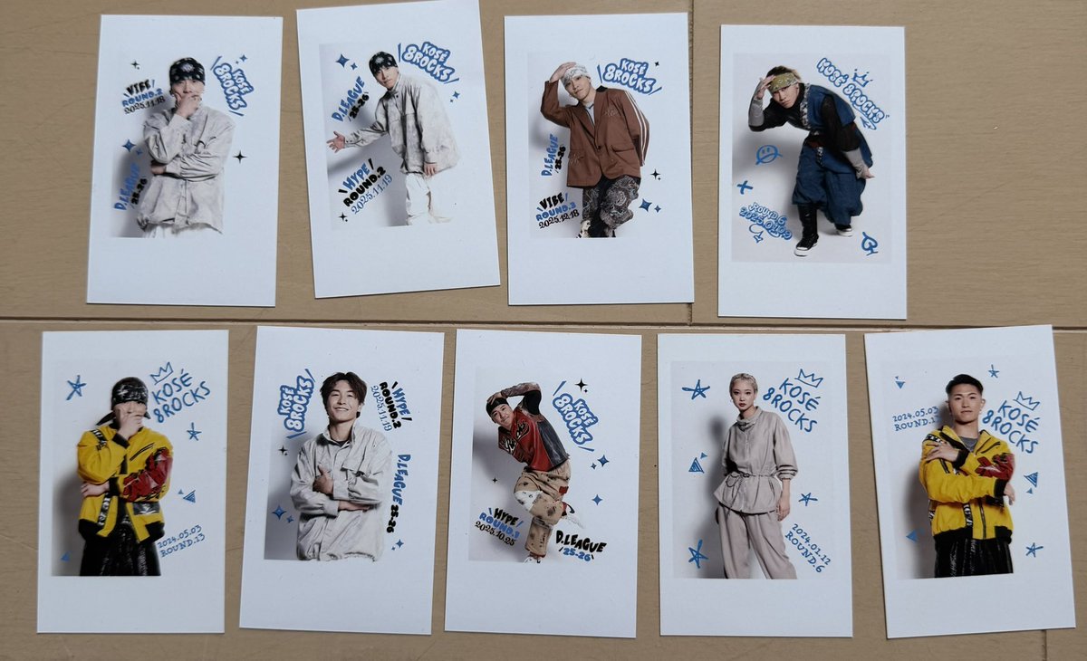 yoshi_leya's tweet photo. Dリーグ チェキ風 グッズ 交換 買取
KOSÉ 8ROCKS RUNBULLS

譲:Haruka COCOA REIMI TETSU 
     Ryo-spin ISSEI YOUTEE Shigekix
     REN SHUVAN YU-KI RIN(SP)

求:買取
(手持ち減らしたいため複数枚の場合お値下げ可能です！) https://t.co/pC2YMOR8i8
