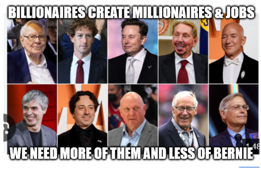 RobCapFinancial's tweet photo. @BernieSanders Bernie sold out the dem party to islamo commies and wants to control you with big govt. He never got one person out of poverty. Billionaires create jobs &amp; millionaires. Trump's America has $20 trillion in investment in America and will create more millionaires and more jobs. https://t.co/WEXAR9VkFd