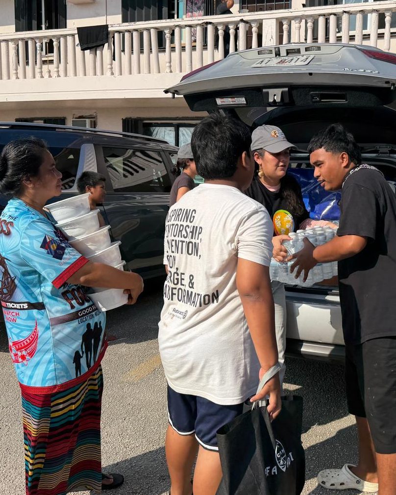 WCKitchen's tweet photo. Typhoon Champi made landfall on Guam early Sunday as a Category 4 storm. An estimated 50% of the island lost power, roads are flooded, and our teams are still navigating heavy rainfall in the aftermath. 
As soon as it was safe to do so, our teams delivered hot meals to emergency shelters and relief workers across the island—the first hot meals those shelters received after the storm. 
This is the third massive typhoon to strike the region in 2026, hitting communities that were already stretched before Champi arrived.
WCK coordinated closely with local restaurant partners before landfall so we could move the moment it was safe. Pre-positioning and local partnerships make the difference. When Champi hit, we were ready to respond immediately. #ChefsForGuam