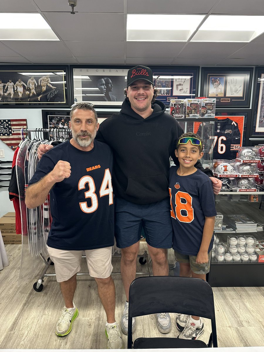TheHypeMan77's tweet photo. Huge thank you to Neil and all the staff at Elite Icons Framing!! They are seriously the coolest people on the planet and true sports fans!! I literally cannot say enough good things about them!!!!! This is the second time my son and I got to meet at Elite with Mike Vasil! I know I speak for the entire White Sox fandom when I express how much this 2026 White Sox team electrified the city! Being able to watch this team just kickass and play gritty baseball all year meant so much to all of us!! We are all human beings who dealt with adversity of some sort, whether it was death or illness of a family member…. This team helped us forget our woes and energized the city!!! Can’t wait to cheer Mike Vasil and this Sox team on!! He’s going to absolutely crush it now that he’s healthy!! My son, Jonathan and I, literally just took these photos with him and I feel like I’m going to be juiced up with energy for hours!! That’s what Mike and this Sox team do to ppl!  They literally juice the city with positive energy!!! Thanks again, Neil , and everyone at Elite Icons Framing! And thanks to Mike Vasil and the 2026 Chicago White Sox!!! Elite Icons Framing & Memorabilia Please please please checkout Elite for any of your sports memorabilia and framing needs!! Awesome ppl!! And I cannot say enough good things about them!!! I’m such a big kid!!  And now a father and son meal at Buona Beef! This 2026 White Sox team, especially Mike Vasil and Chase created the Hype Man! And the Hype Man is all of us!! The Hype Man is a metaphor for all of us humans who face adversity and find a way to overcome it and turn all of that energy into something positive!! @EliteIcons hope I’m tagging the correct Elite Icons and Framing. They are in Westmont , IL! Awesome place! Go White Sox!! Mike signed a photo for my dear friend, Steve, who is battling Multiple Myeloma!