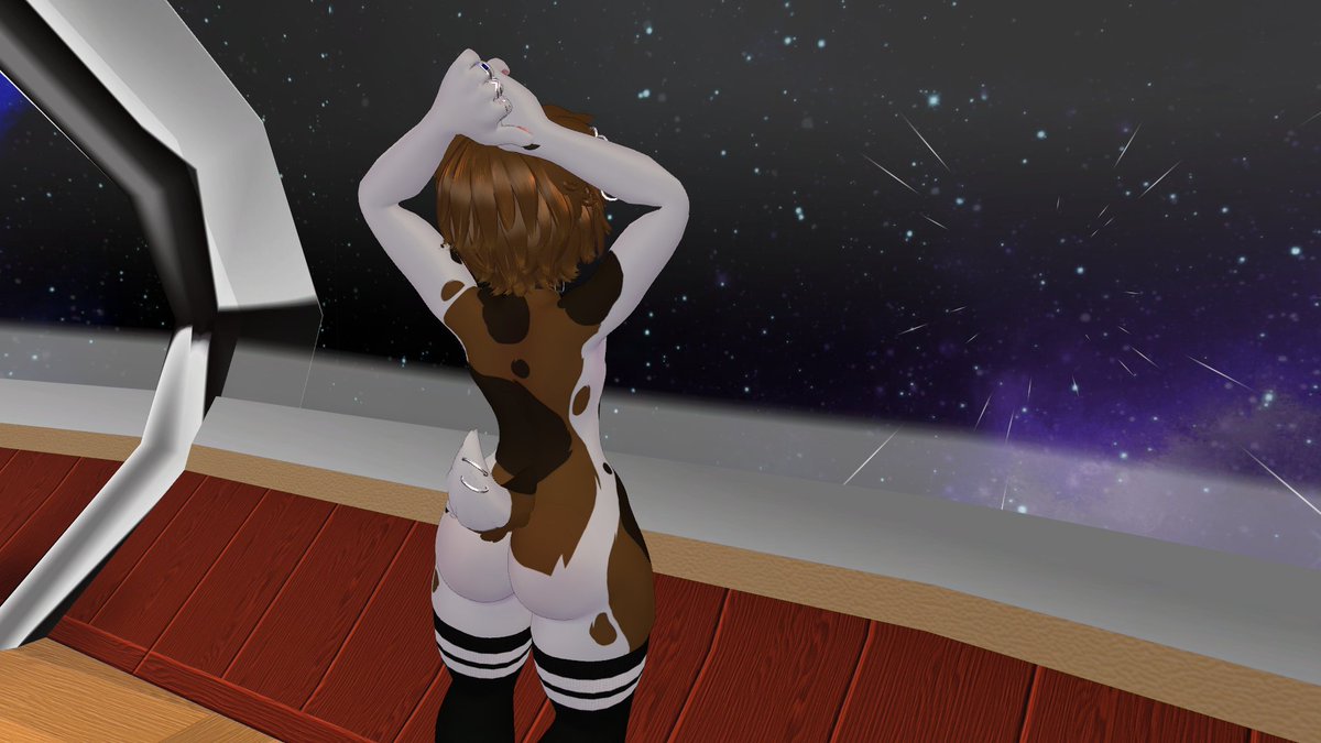 WildingDoggo's tweet photo. Dang space is so much bigger than I thought... wonder if there's a stop somewhere close by?~

#vrlewd #vrchatnsfw #vrnsfw #3Dlewd #sub #lewdfemboy #vrbooty https://t.co/w688I7iUmF
