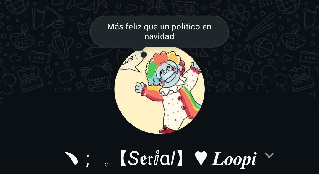 SerialInloop's tweet photo. @stkr_yang @beetlezzzz_ Me la puse de perfil en el wsp 🫶🤍 https://t.co/I0UsdulAHo