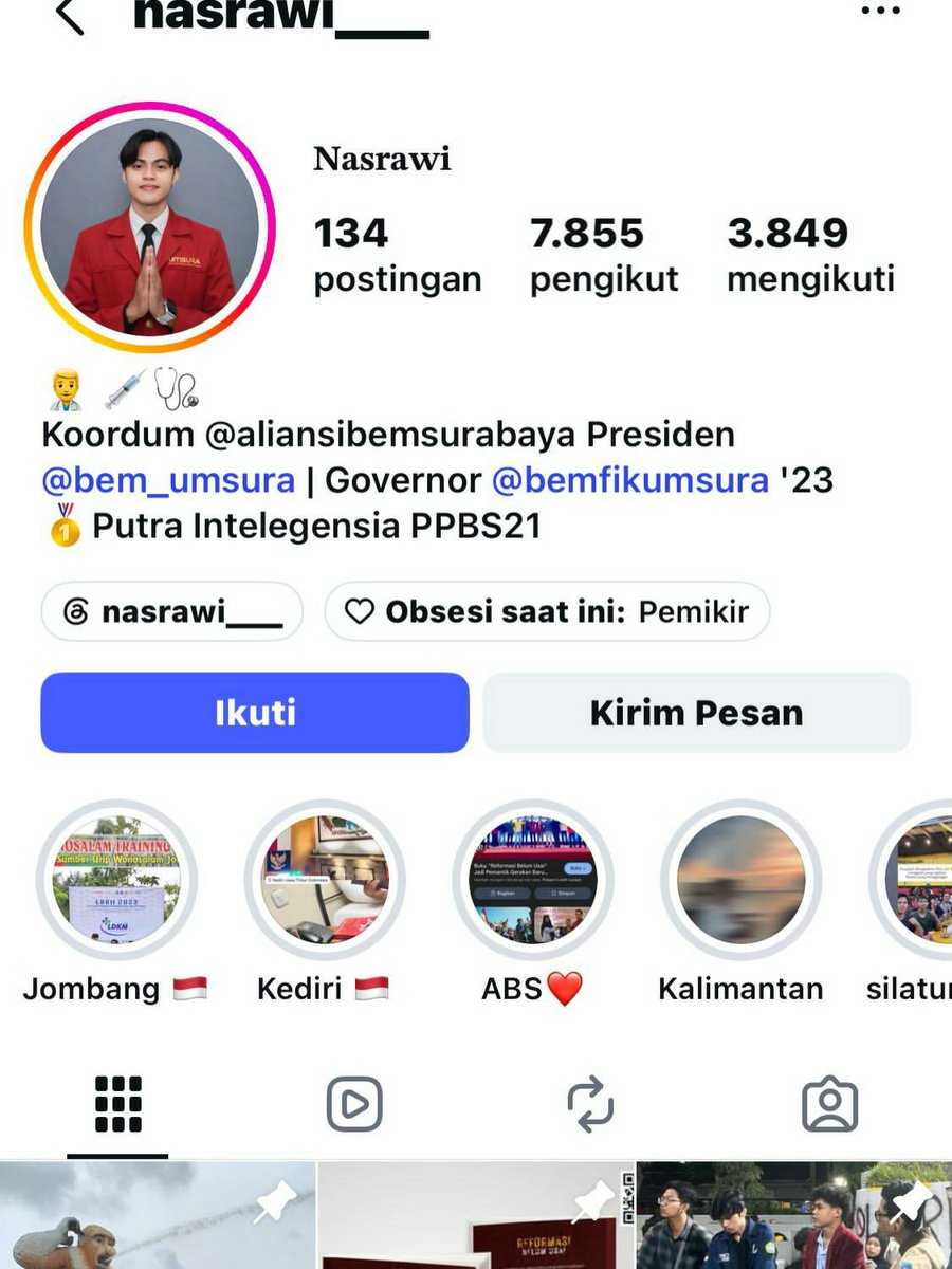 foolinsights's tweet photo. WOW JUST WOW

Ketua BEM se-Surabaya terbukti menjual gerakan kepada Polda Jatim dan Polrestabes Surabaya. Dana yang diperoleh (rumornya 39 juta) setelah menjual gerakan langsung masuk ke kantong pribadi. https://t.co/1Pqrg4J8Sl