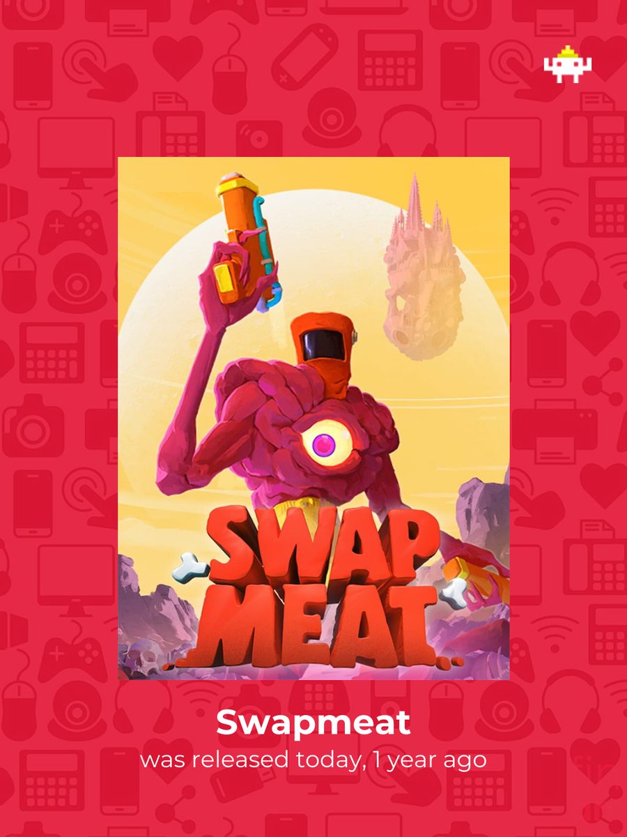 Gamersarios's tweet photo. Swapmeat is celebrating anniversary today (2026-10-21)! That makes 1 year.

#pcmicrosoftwindows #mac https://t.co/rY55Egr8cn