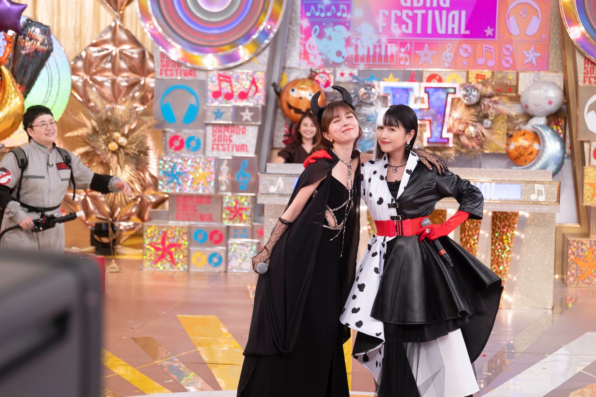 ookami_tbs's tweet photo. 🪩10月23日(金)よる7時🪩
#ハマダ歌謡祭
🎃ハロウィン2時間SP🎃

#兼近大樹 #EXIT 
#松本かれん #FRUITSZIPPER
#新妻聖子 #MayJ
#峯岸みなみ

#オオカミ少年 #浜田雅功 https://t.co/nznq44Zbpw