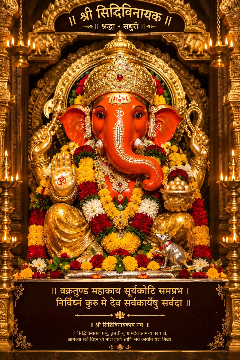 Radhe_Kripa_'s tweet photo. 🙏गणपती  बाप्पा मोरया 🌺मंगलमूर्ती मोरया 🙏२१/१०/२०२६
🙏Ganapati Bappa Moraya 🌺 Mangalmurti Moraya  🙏 21/10/2026 https://t.co/VcxZH3FadV