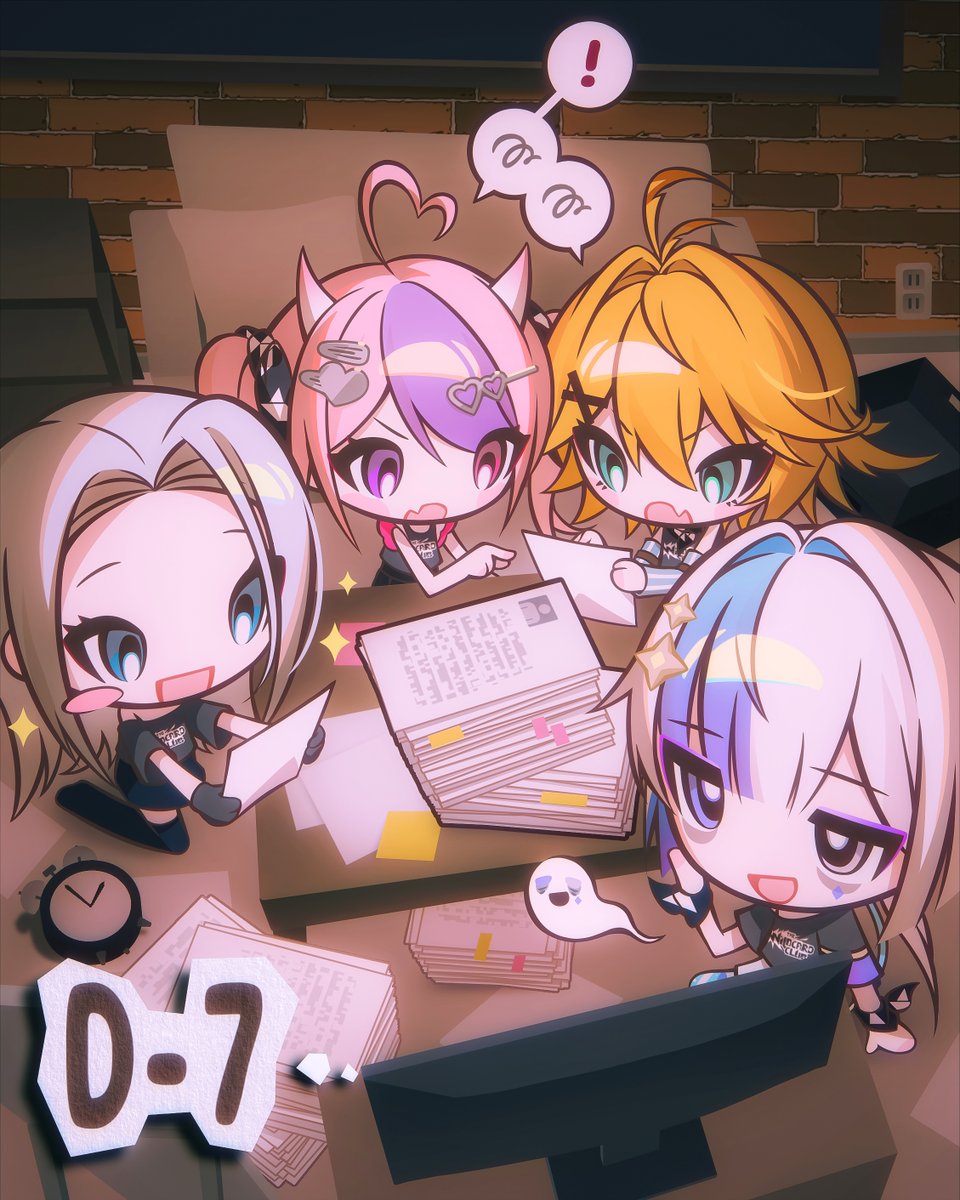 thewildcardclub's tweet photo. 7 days left until the New Member Reveal! 🌟

Our Captains are checking out the incoming wildcards… 📋👀

Who’s joining the Club next? 👀

#WildcardClub
#AmaLee #Dokibird #ironmouse #RinPenrose https://t.co/ZybTrkMQV4