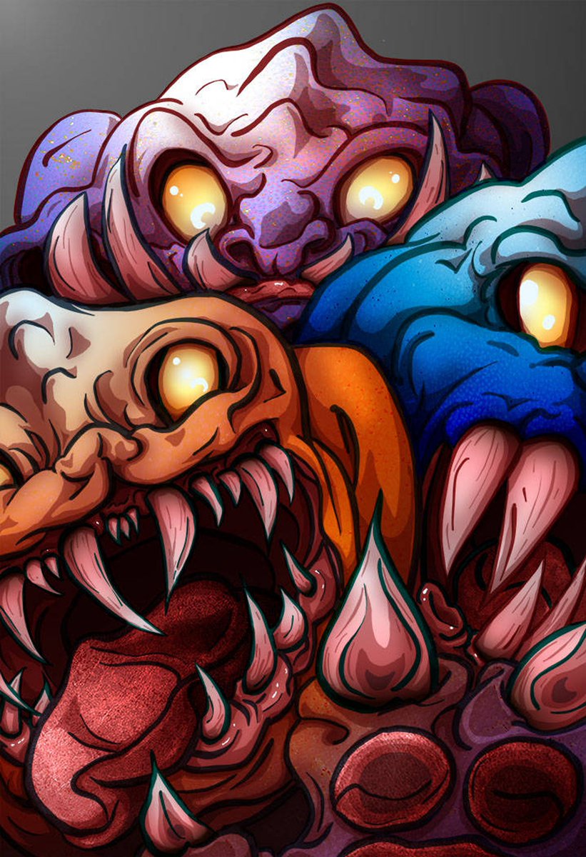 ArtOfWhiteNoise's tweet photo. #Warhammer month continues! New art on weekends! Meantime enjoy this 2023 #quicksketch & 2024 experimental #rendering done at & for #BattleZoneUrsa. I love drawing #monsters.
https://t.co/ilmKWJ1ZPW
https://t.co/Arn9x6PRj2
#40k #orks #squigs #puppies #teeth #orktober #waagh https://t.co/EqkGwy5ncX