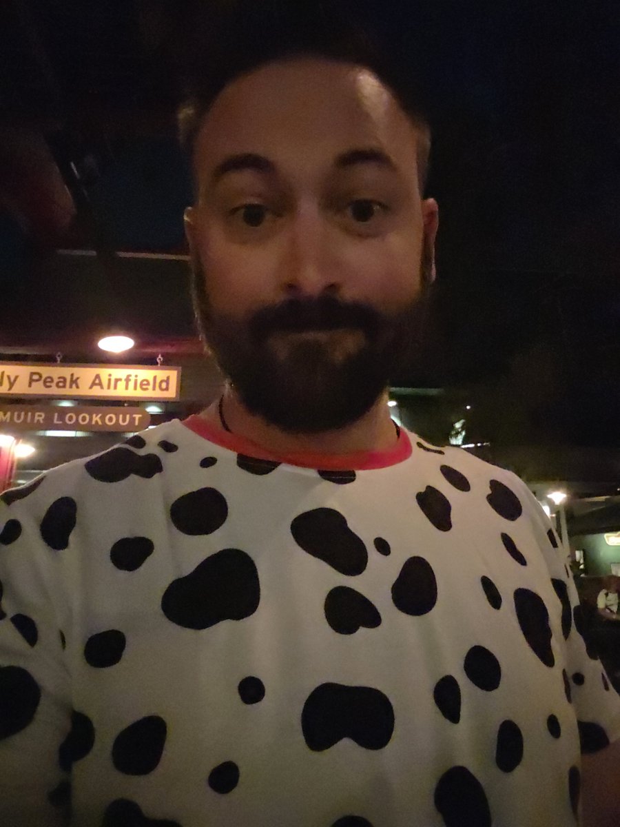 VoicesByCorey's tweet photo. Day 2 of Disney/California Adventure! At Oogie Boogie Bash as Marshal from Paw Patrol! 

"I'm FIRED up!" 🐶🔥👨‍🚒🚒 https://t.co/CrAOYVvQGa