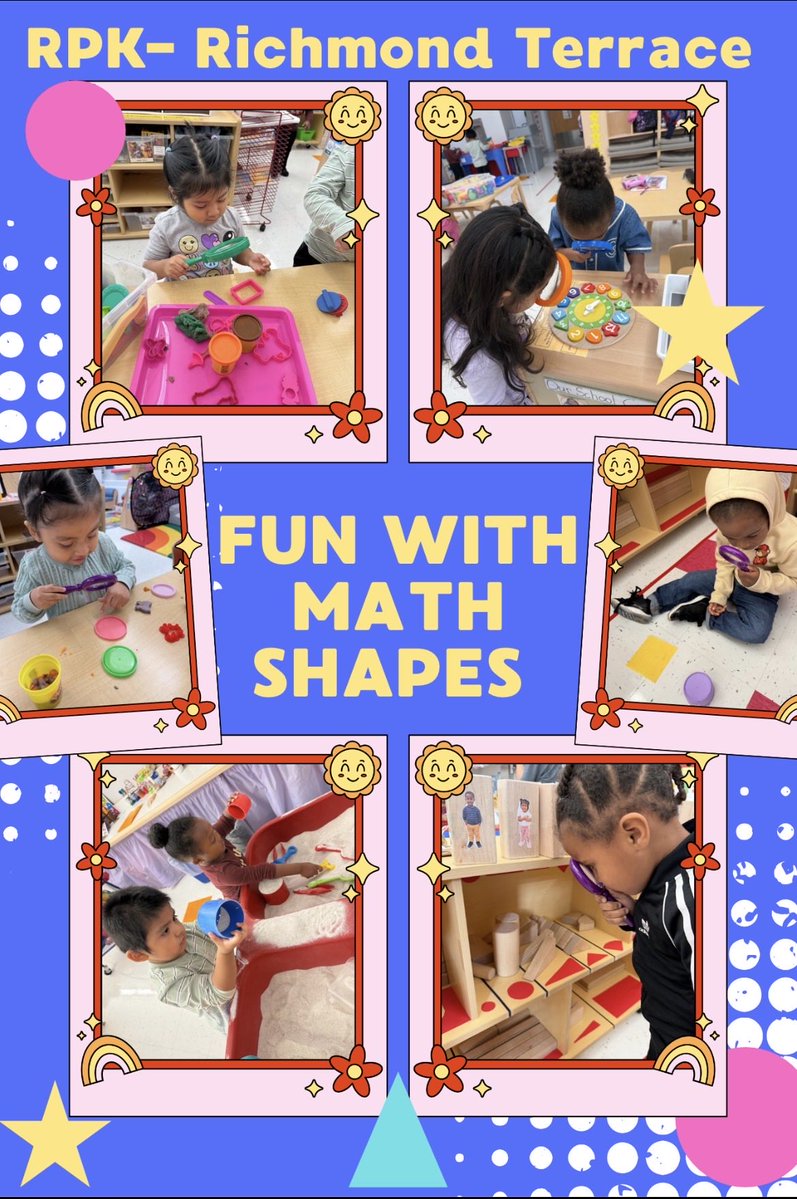 TheRichmondPrek's tweet photo. Shape fun at RPK! 🔺🟦🟢 At RPK, math is everywhere, every day! 🧡🧡🐯
#RPKMathWeek #MathWeekChallenge #ShapeHunt #MathIsEverywhere #NYCSolves #RichmondTerrace https://t.co/RKzTQmfM5M