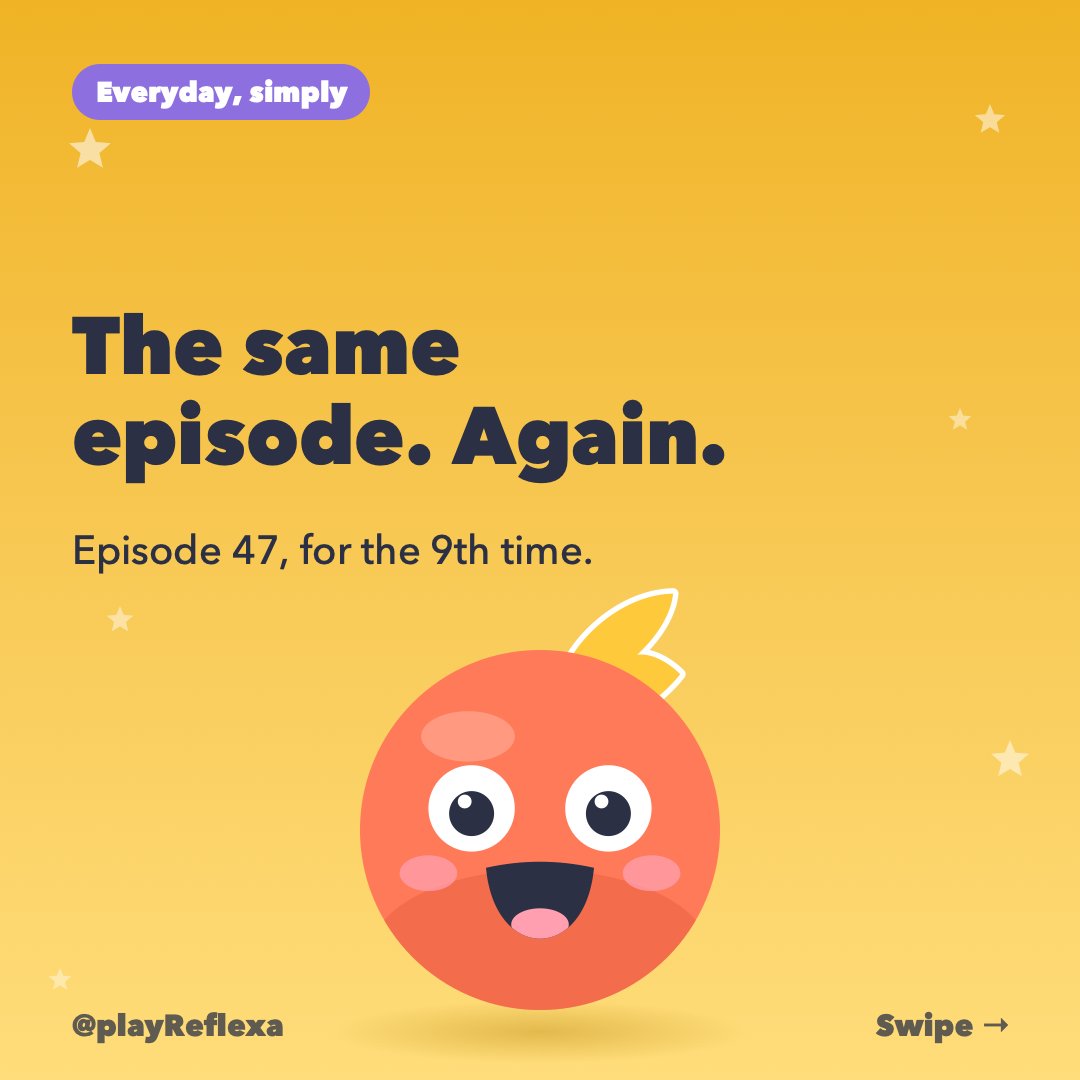 playReflexa's tweet photo. Episode 47 for the 9th time: repetition is learning, but the child sits still. Reflexa repeats differently: same rule, new commands, body does the work. #Reflexa #ScreenTime https://t.co/Tyt9JfdhjA