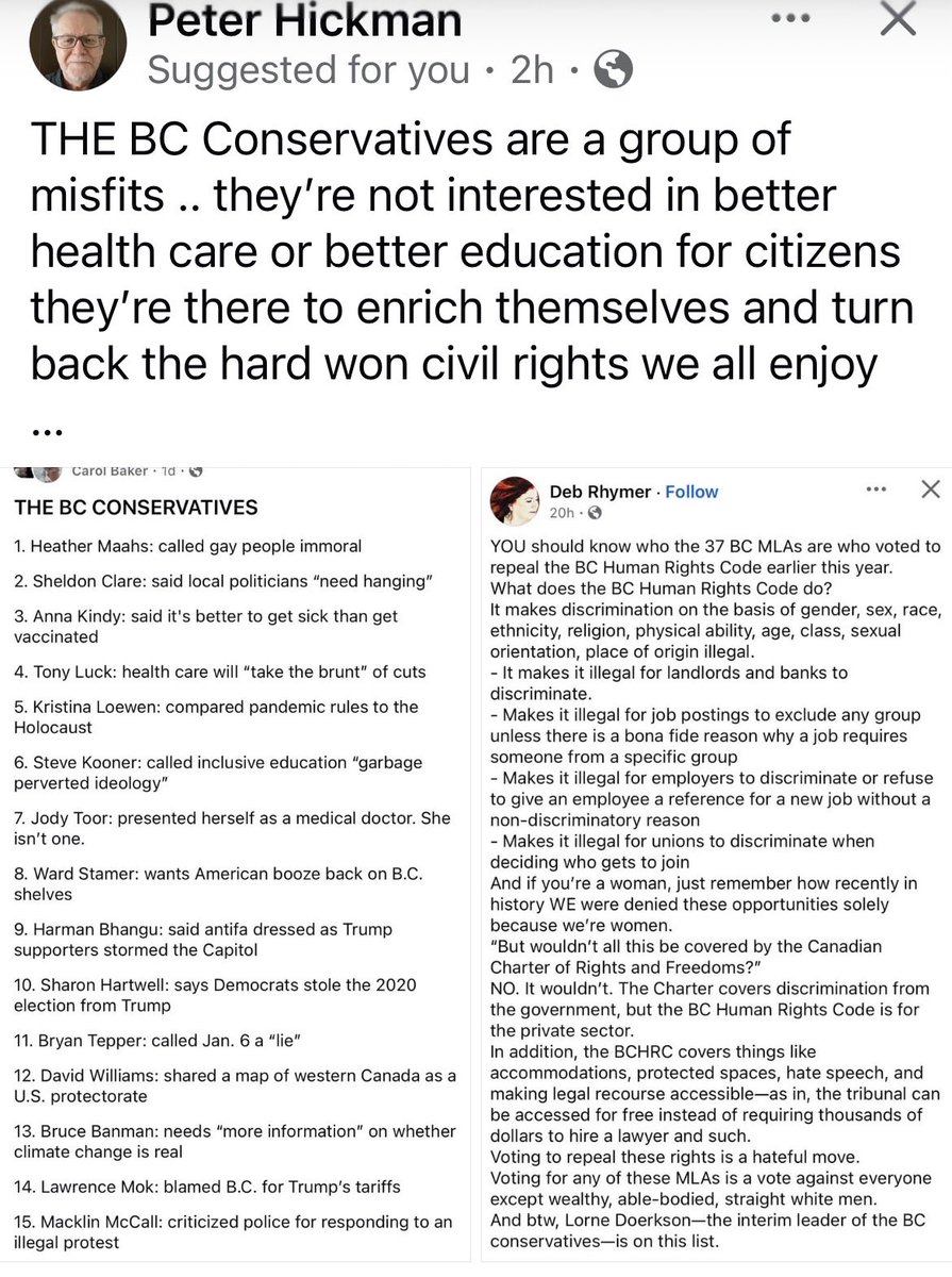 peepeeLEpuke's tweet photo. The BC cons in a nutshell

A bunch of kooks https://t.co/MqLQanECxR
