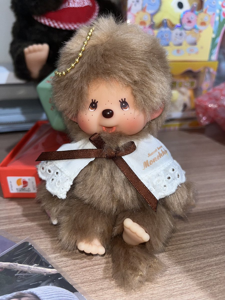 jjuciberry's tweet photo. WTS MONCHHICHI SWEET BROWN 
- tidak ada paper tag
- price: 300k (exc admin) negotiable
- condi by dm for serious buyer
-  bisa splitpay, CO pack 🍊(5k)
#moncchichi #monchichi #wtsmonchhichisizes #wtsmonchhichi https://t.co/RZcLQDQ1Ts