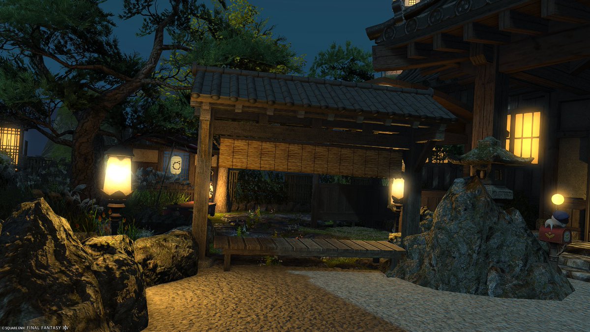 Shifty_tia's tweet photo. #FFXIV #FFXIVHousing #FF14Housing #HGXIV #HousingEden 
Meowsies! i really been busy! here is a Eastern garden! one of my favorates to do so please enjoy https://t.co/IQ0fOgXwBF