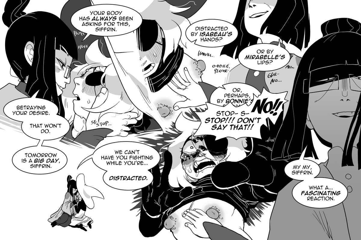 HunterMSmut's tweet photo. cw: non/dubcon!

(2/2) ✨⌛️ https://t.co/XtEnsm53A2