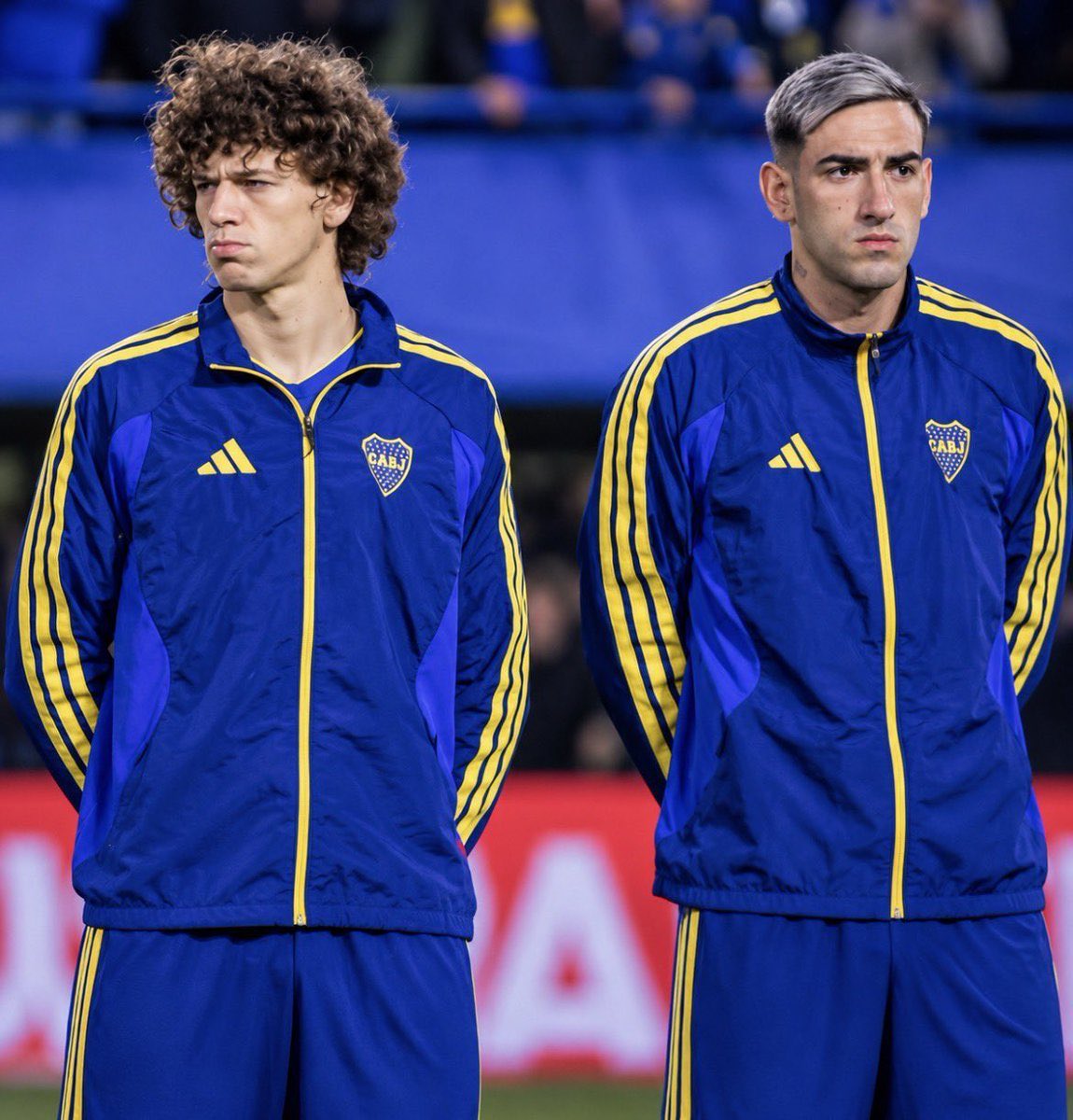 TeoCoquet's tweet photo. Lautaro Di Lollo - Facundo Jagger Herrera. La zaga de Boca Juniors en el Maracaná. Tardó en encontrarla, estaba en su predio. https://t.co/Ac6SzRSLhB