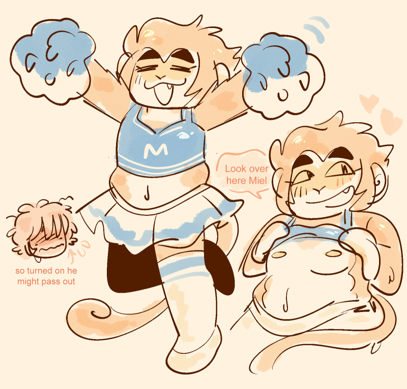 guhhhhhhhhhhugh's tweet photo. quick warm up doodle ouu cheerleader Wukong one change please https://t.co/Xr0FKC0GHl