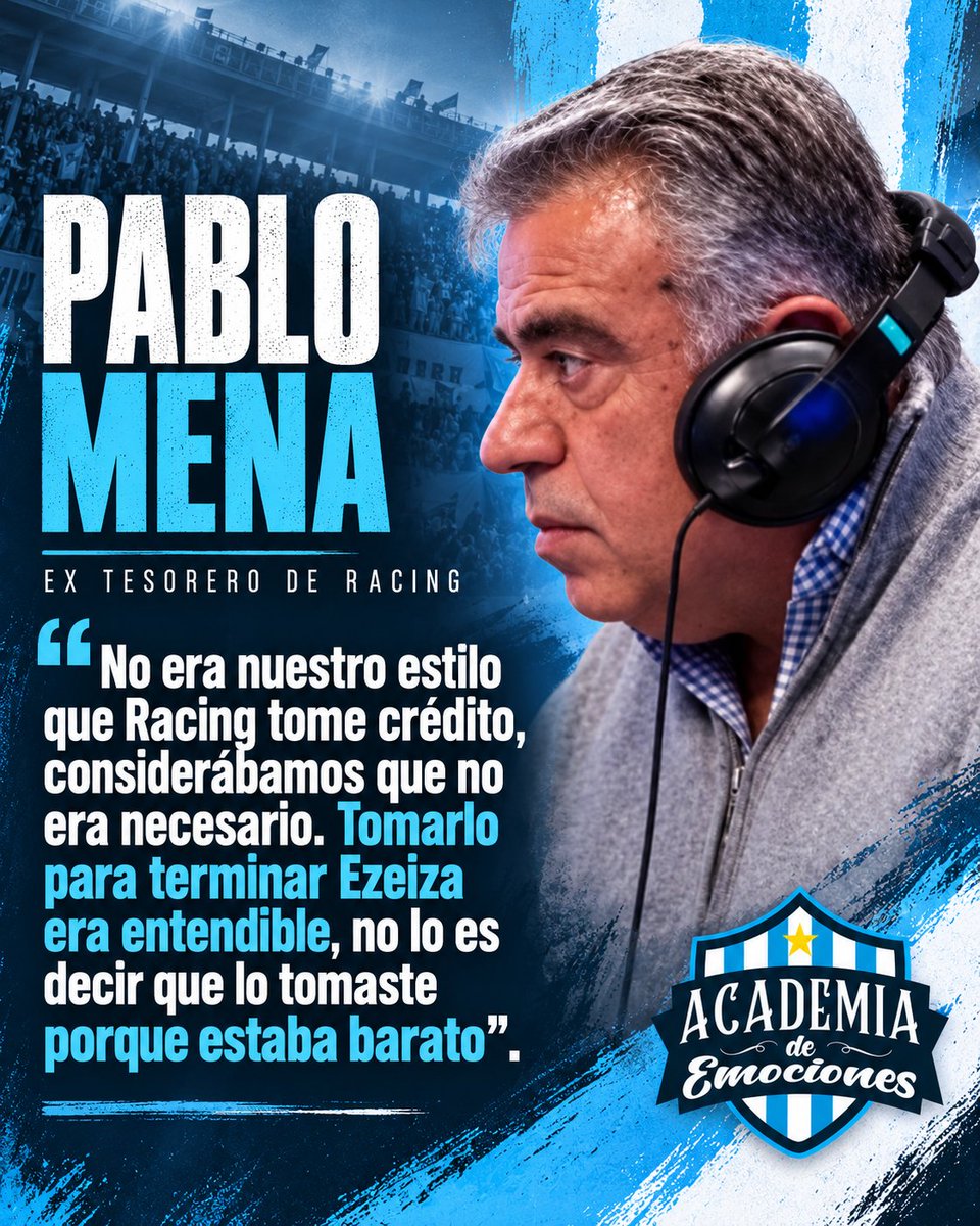 TanoMaringolo's tweet photo. 🎙Pablo Mena, ex tesorero de #RacingClub, en @ElProgramadeRC por @RacingOnline2 https://t.co/fiJLWlXVPv